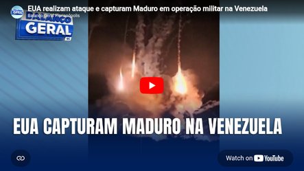 EUA capturam Maduro